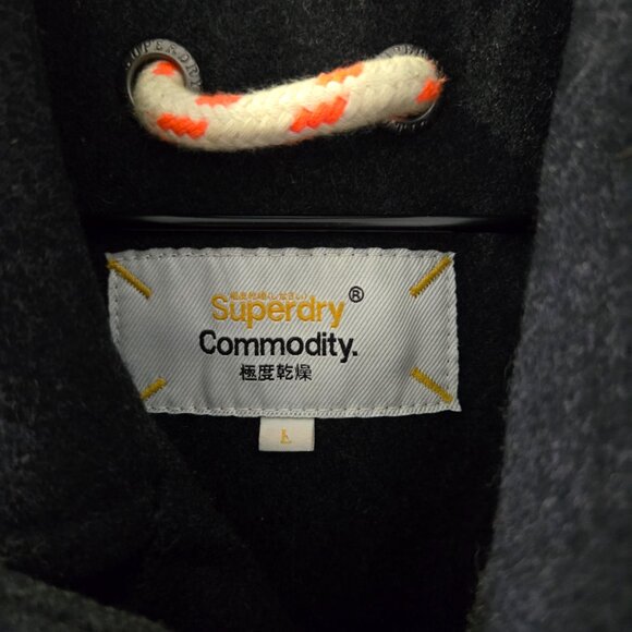 Superdry wool coat Size L - Picture 8 of 11